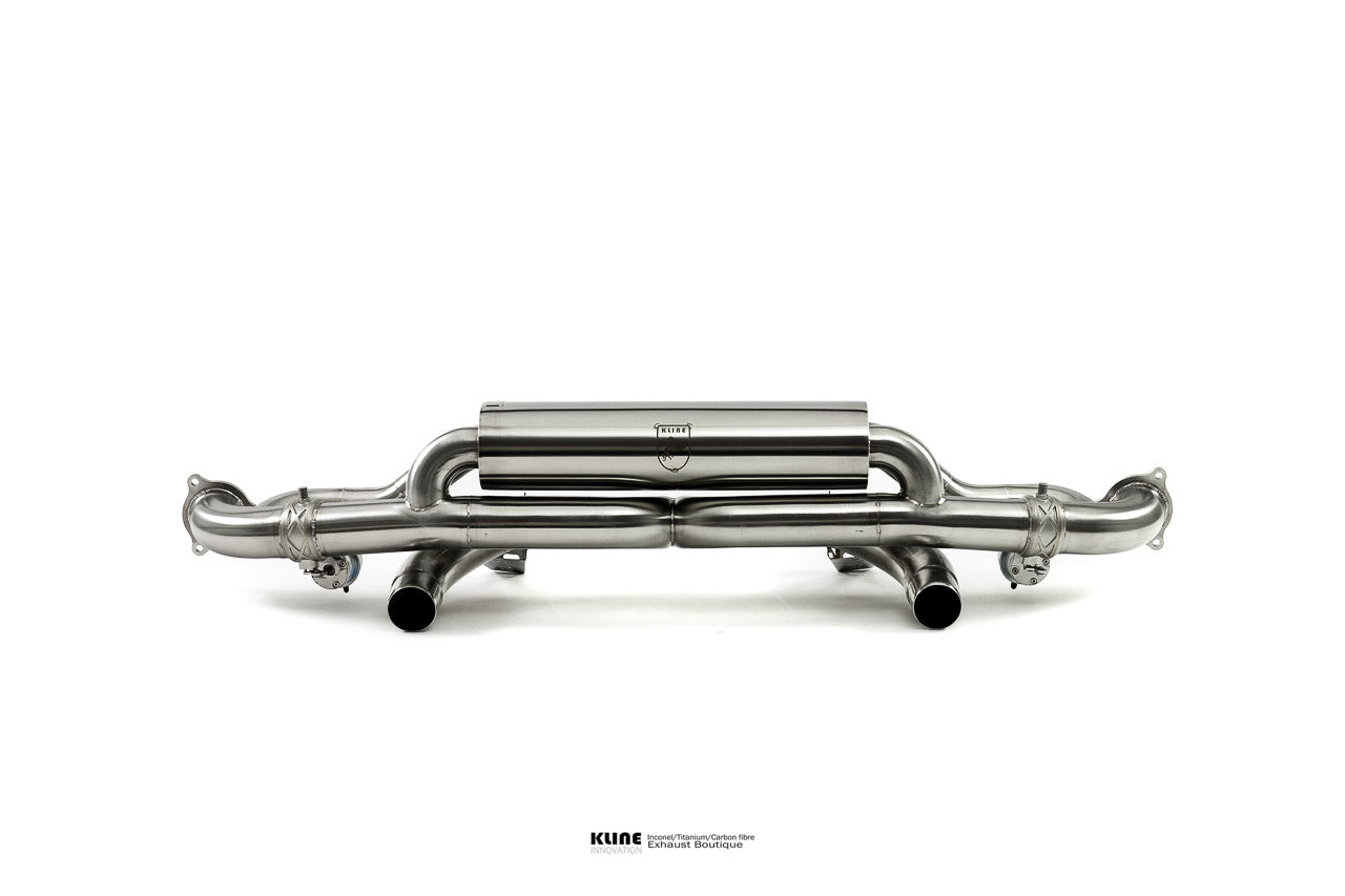 Porsche 718 GT4RS Valvetronic rear system